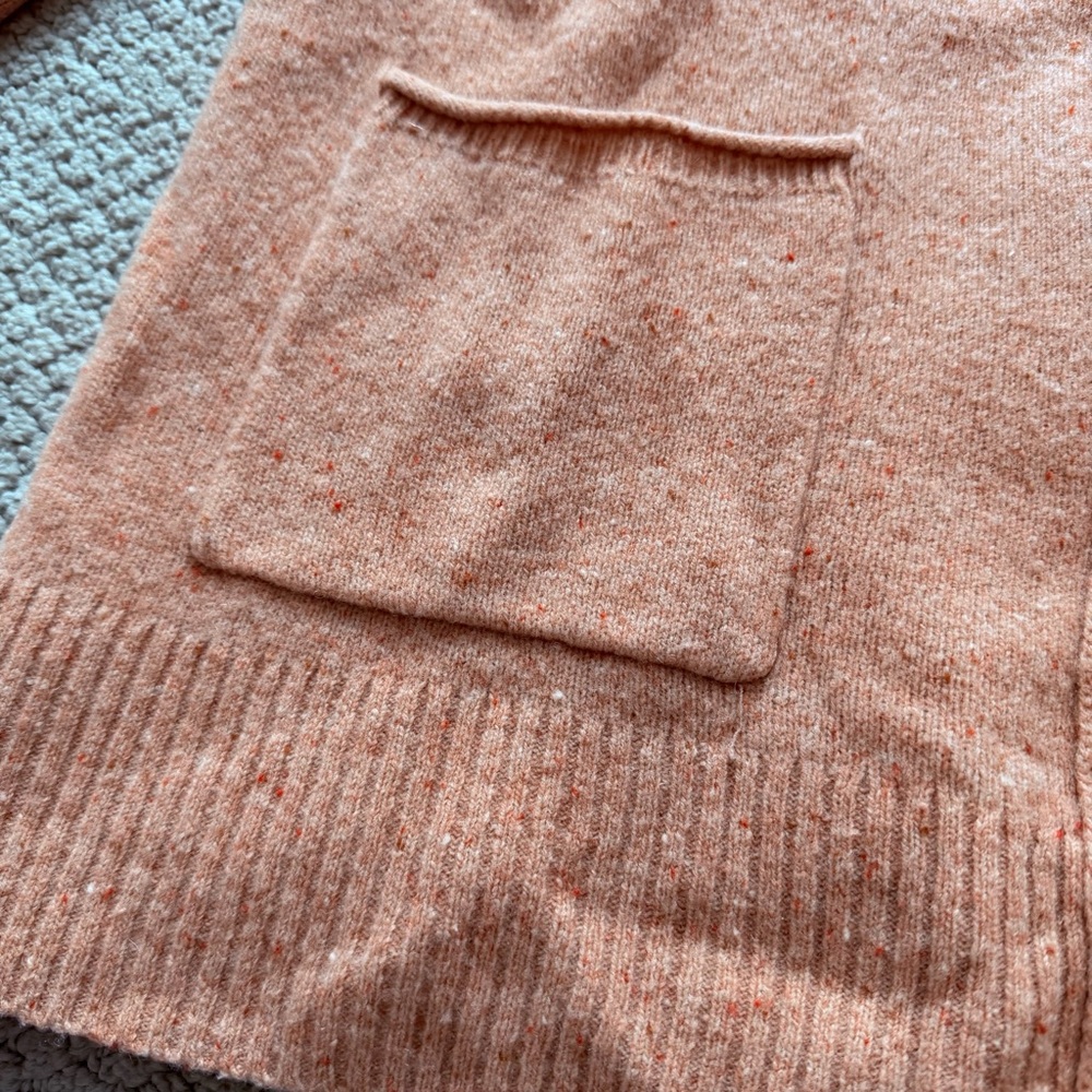 Madewell Pink Cardigan Sweater, Size M - Picture 2 of 7